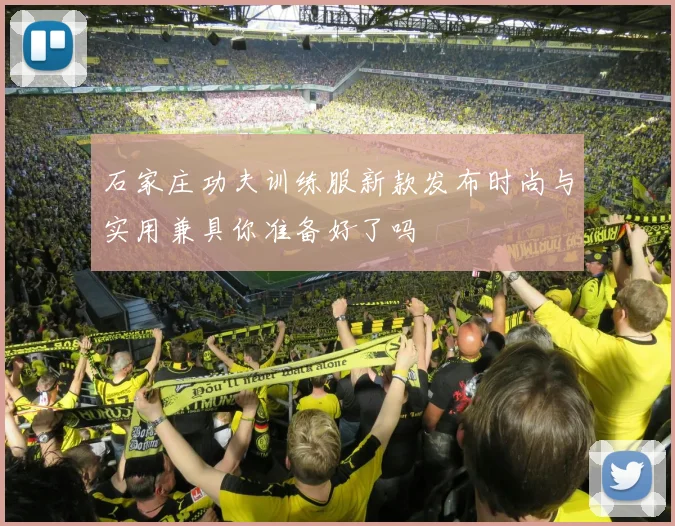 石家庄功夫训练服新款发布时尚与实用兼具你准备好了吗